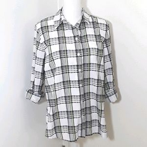 Womens Alia Long Sleeve Button Shirt 12